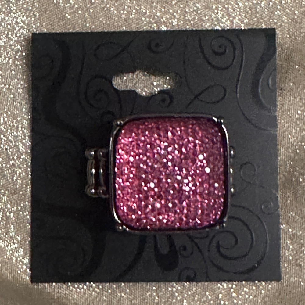 GNW Pink Crystal Pavé Ring